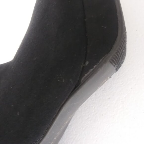 Metaphor women's size 7 1/2 black high heel ankle boots - Picture 10 of 16